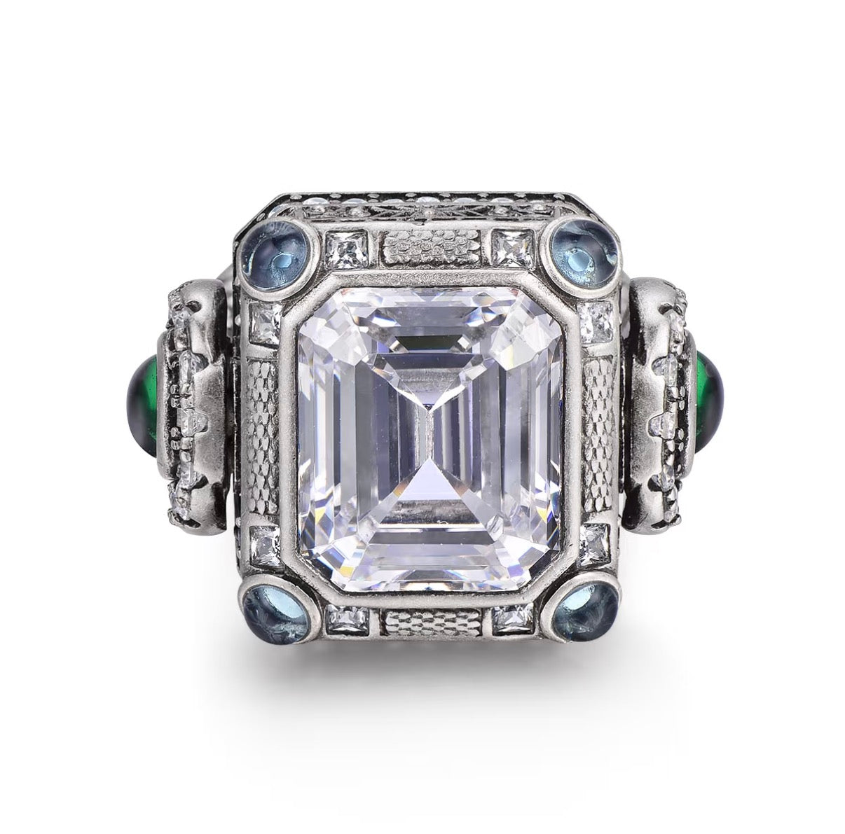 Auspicious Ruyi Ring & Pendant Duo