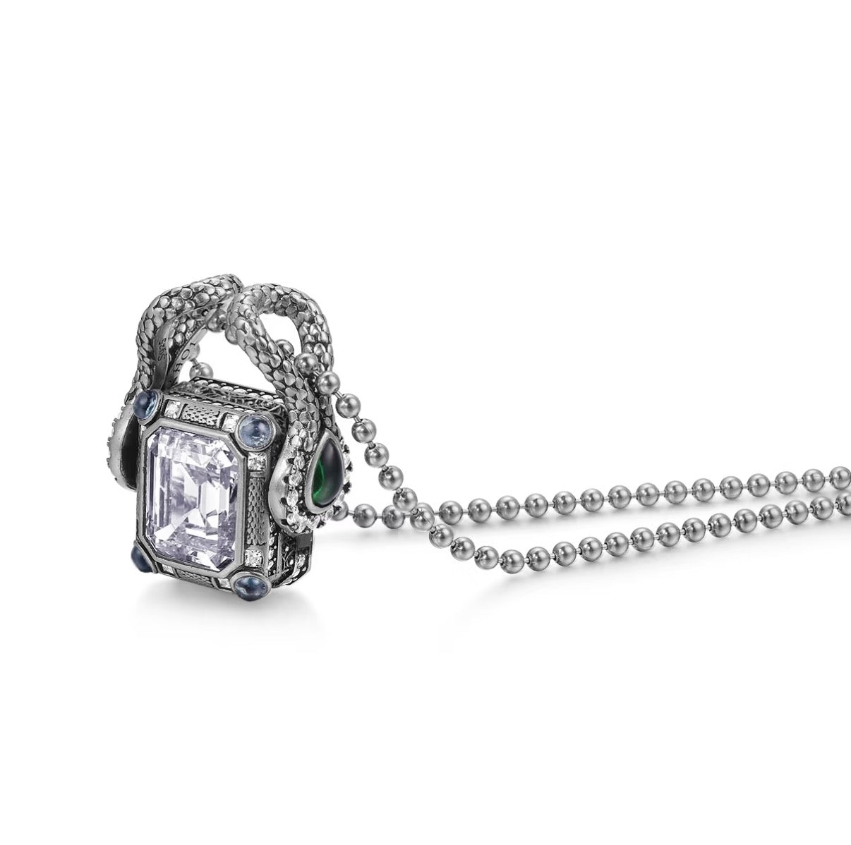 Auspicious Ruyi Ring & Pendant Duo
