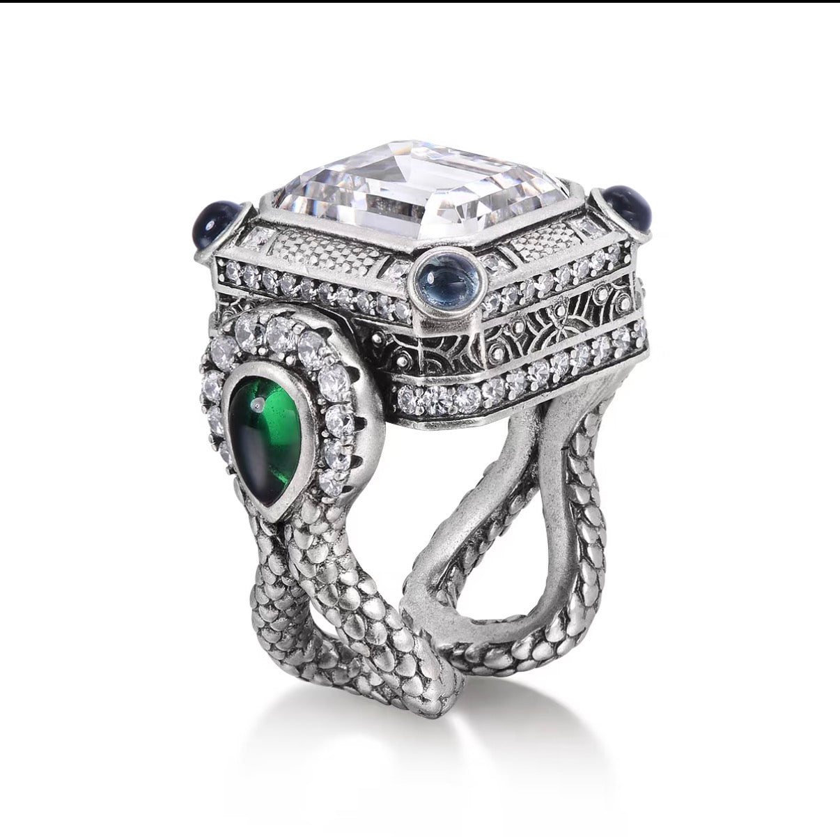 Auspicious Ruyi Ring & Pendant Duo