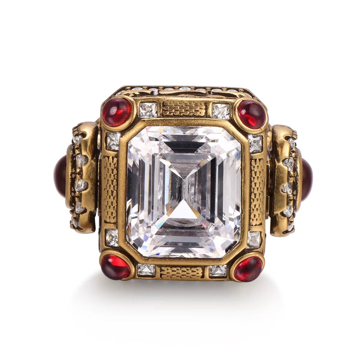 Auspicious Ruyi Ring & Pendant Duo