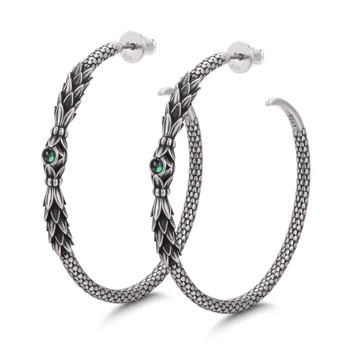 Full Dragon Scale Earring (Single)