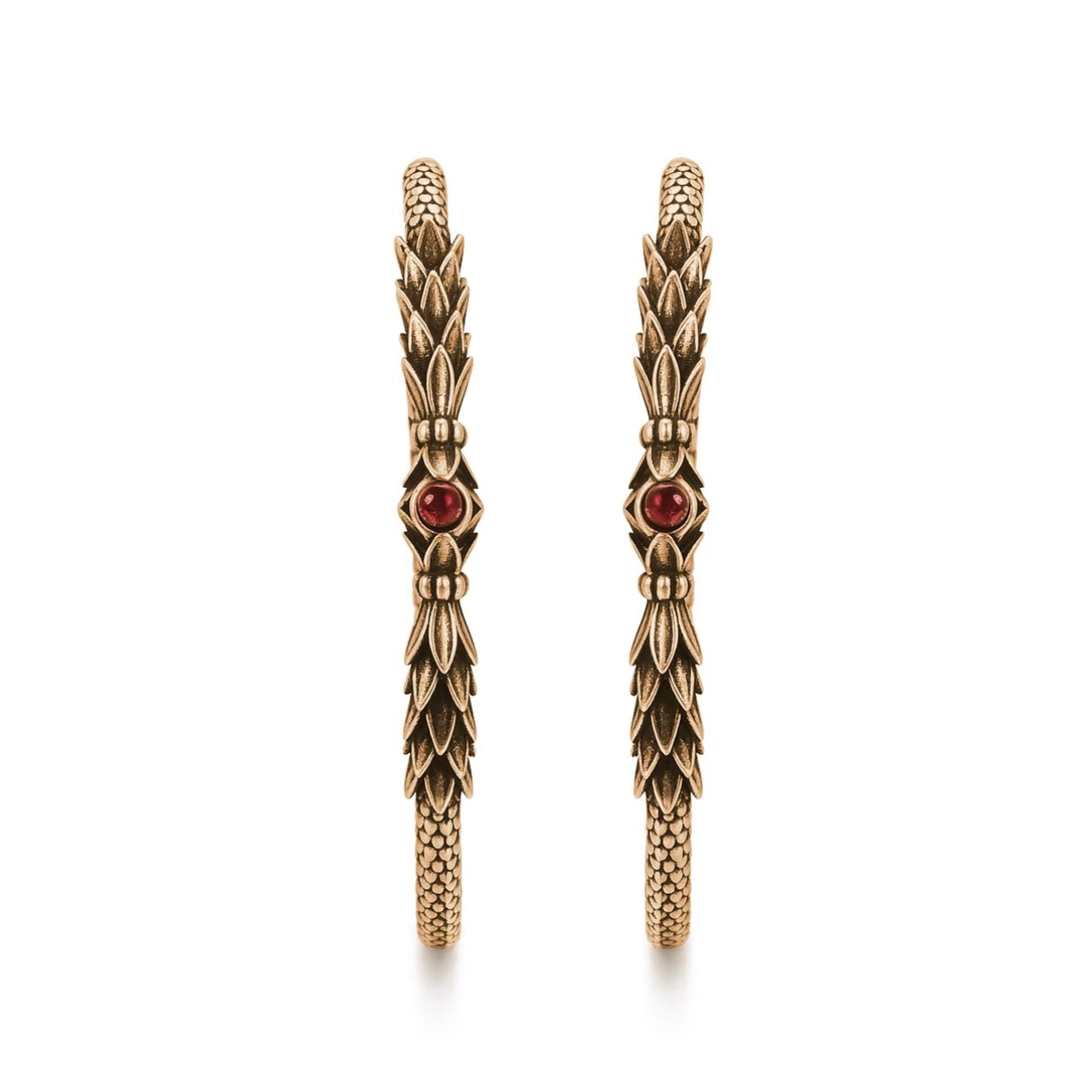 Full Dragon Scale Earring (Single)