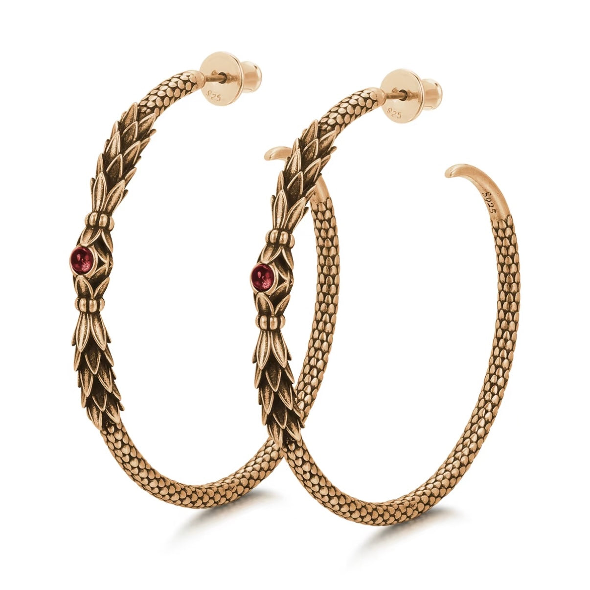 Full Dragon Scale Earring (Single)