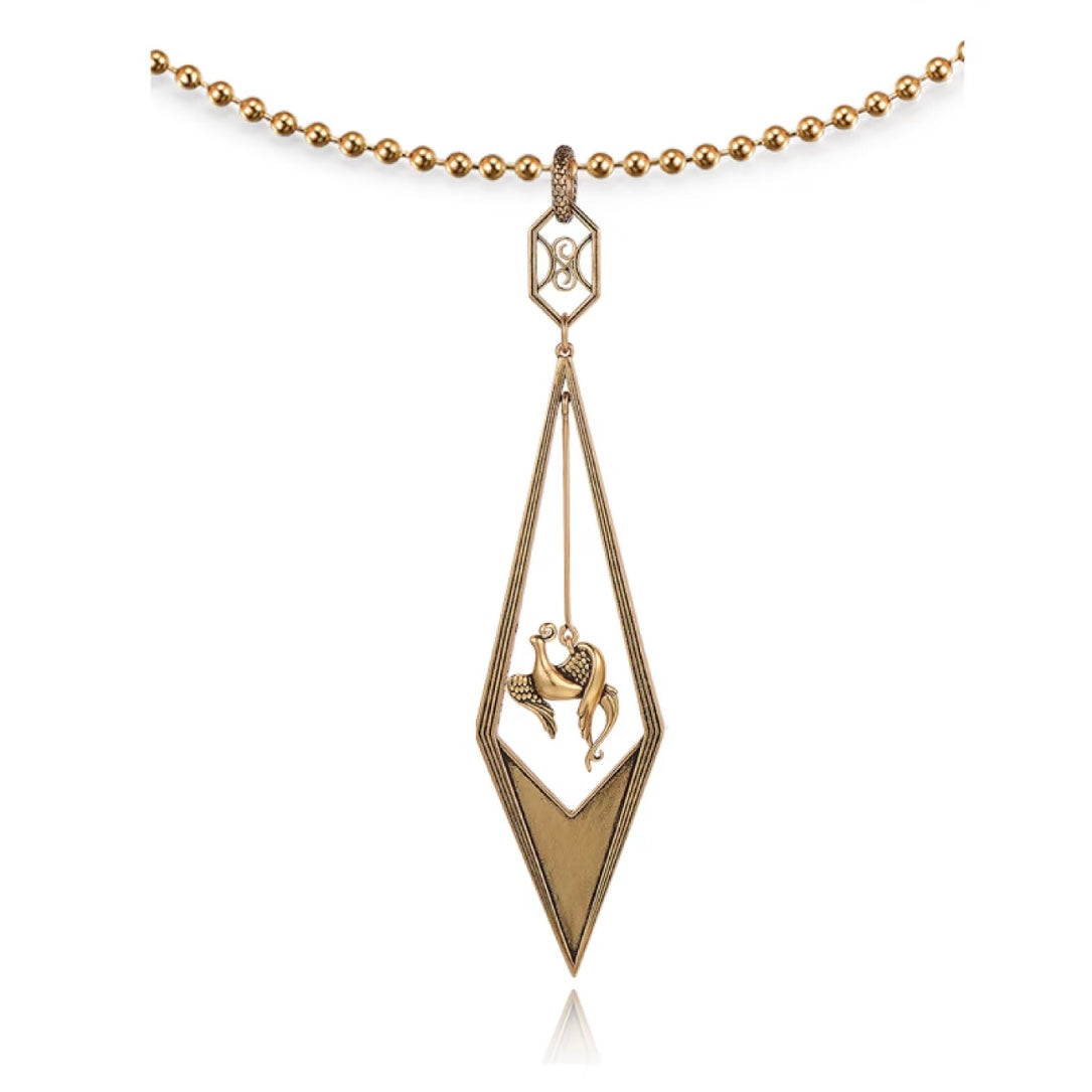 Phoenix Flight Swept Tail Earring / Pendant (Single)